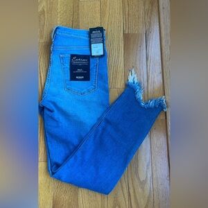 Hudson Jeans Women's Tally Midrise Skinny Crop - Aqua Marine